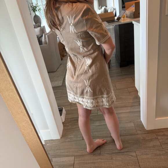 Zara | Linen Style Dress - Picture 3 of 5